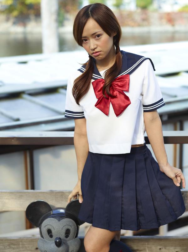 マユコ　日本の学生服 #14